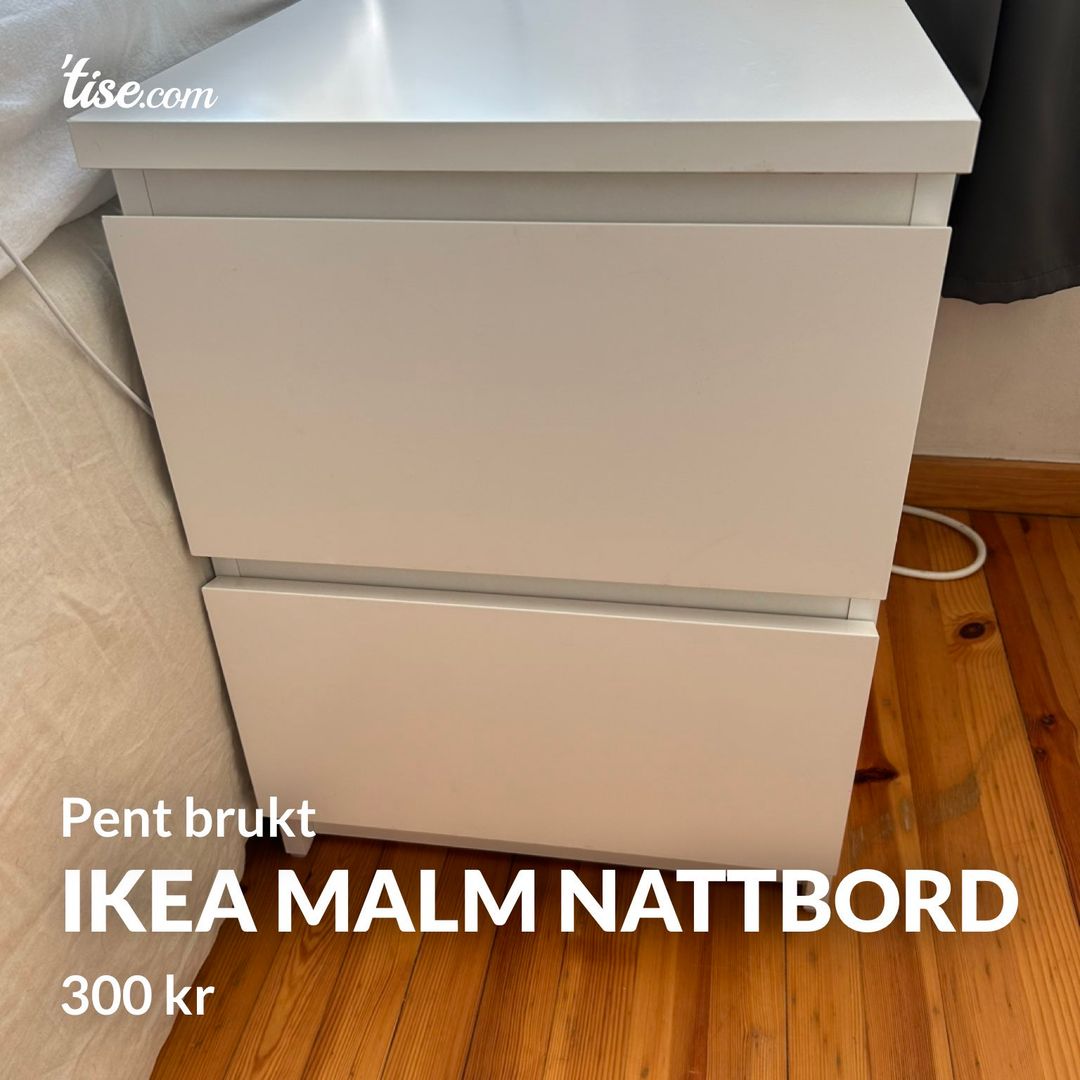 Ikea malm nattbord