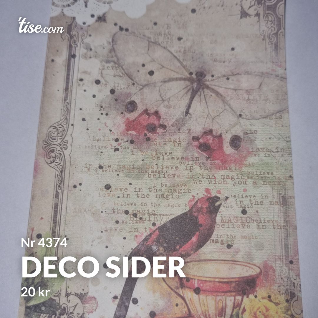 Deco Sider