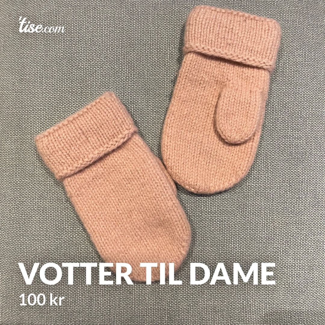 Votter til dame