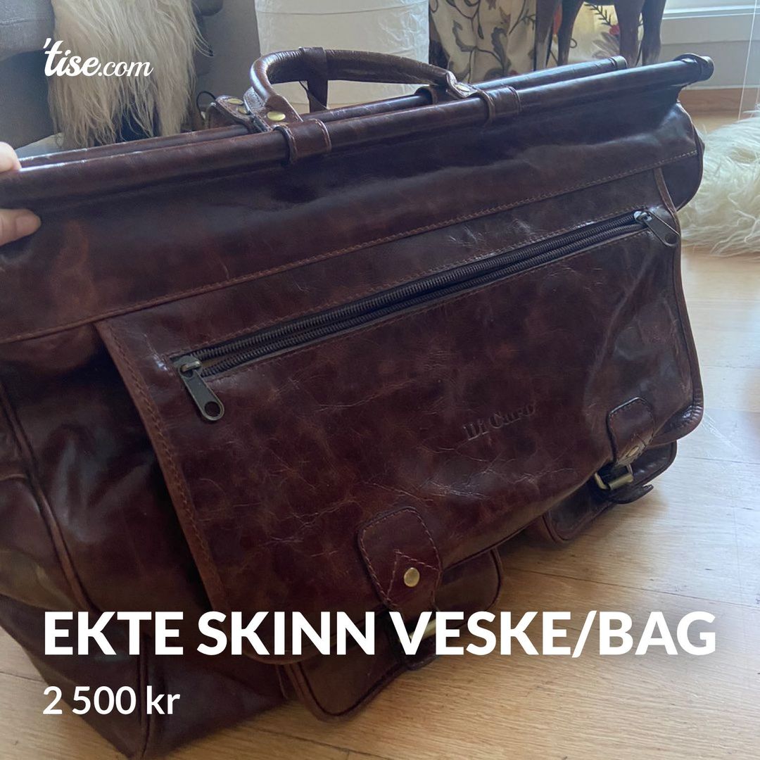 Ekte skinn veske/bag