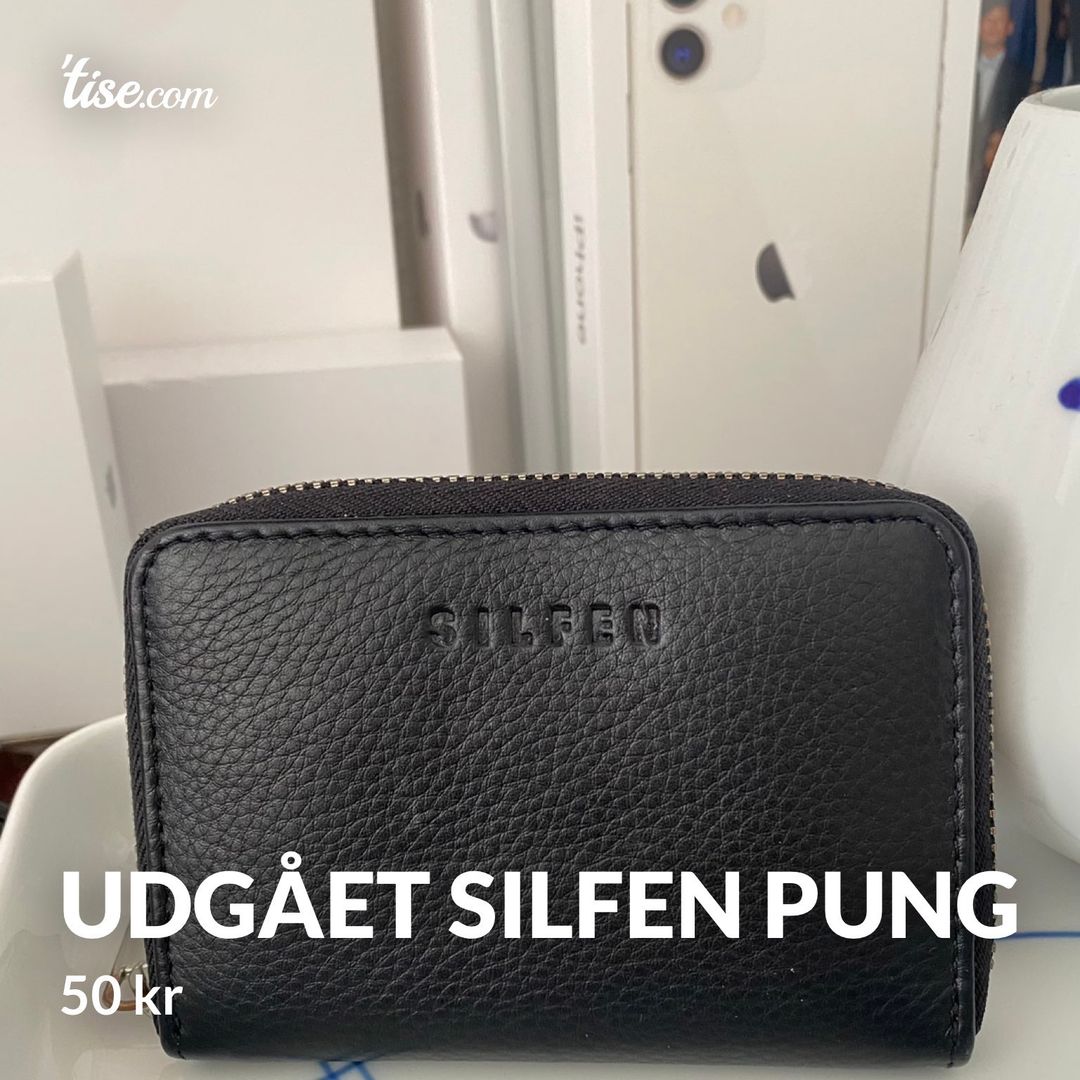 Udgået silfen pung