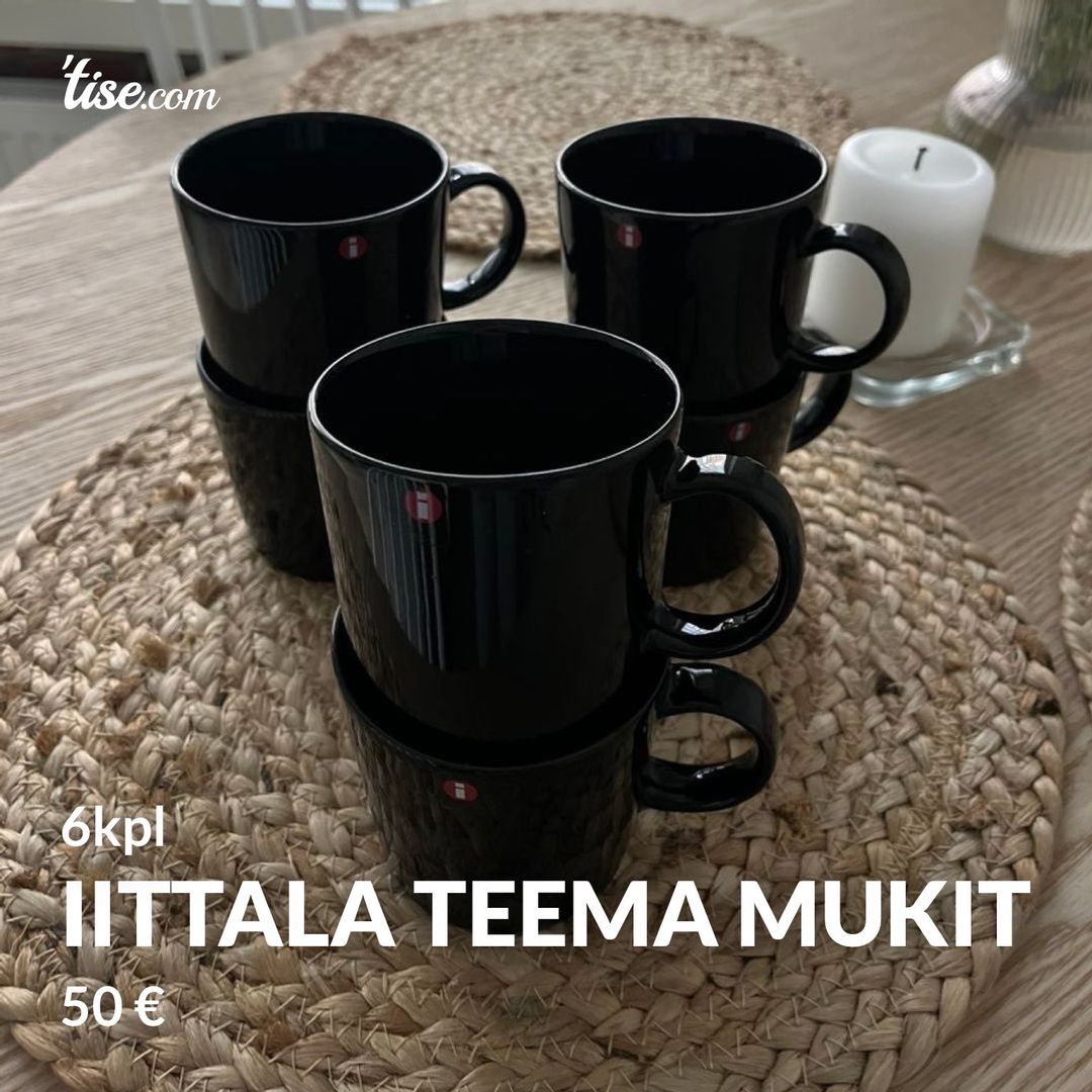 Iittala teema mukit