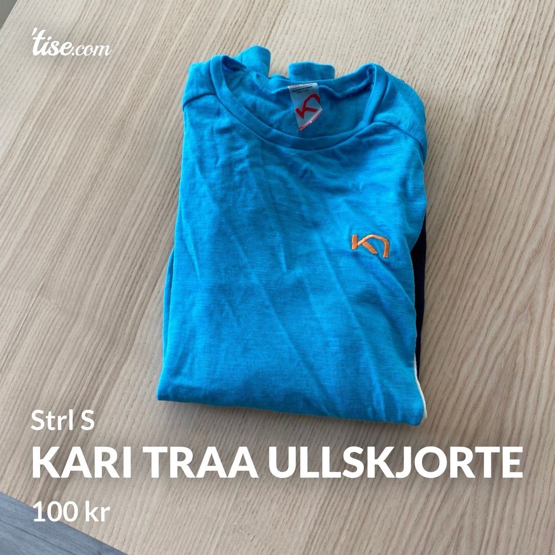 Kari Traa ullskjorte