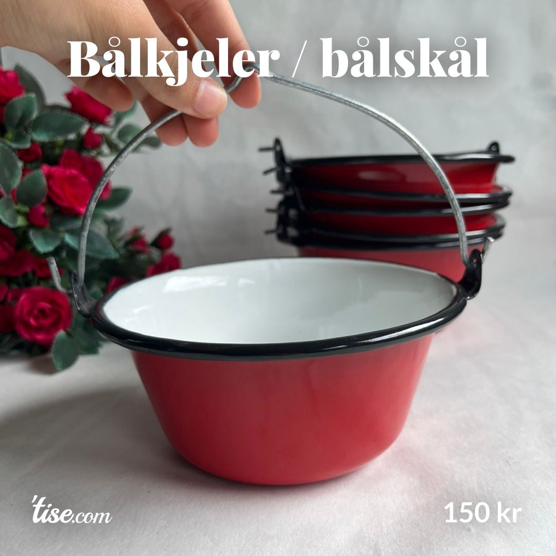 Bålkjeler / bålskål