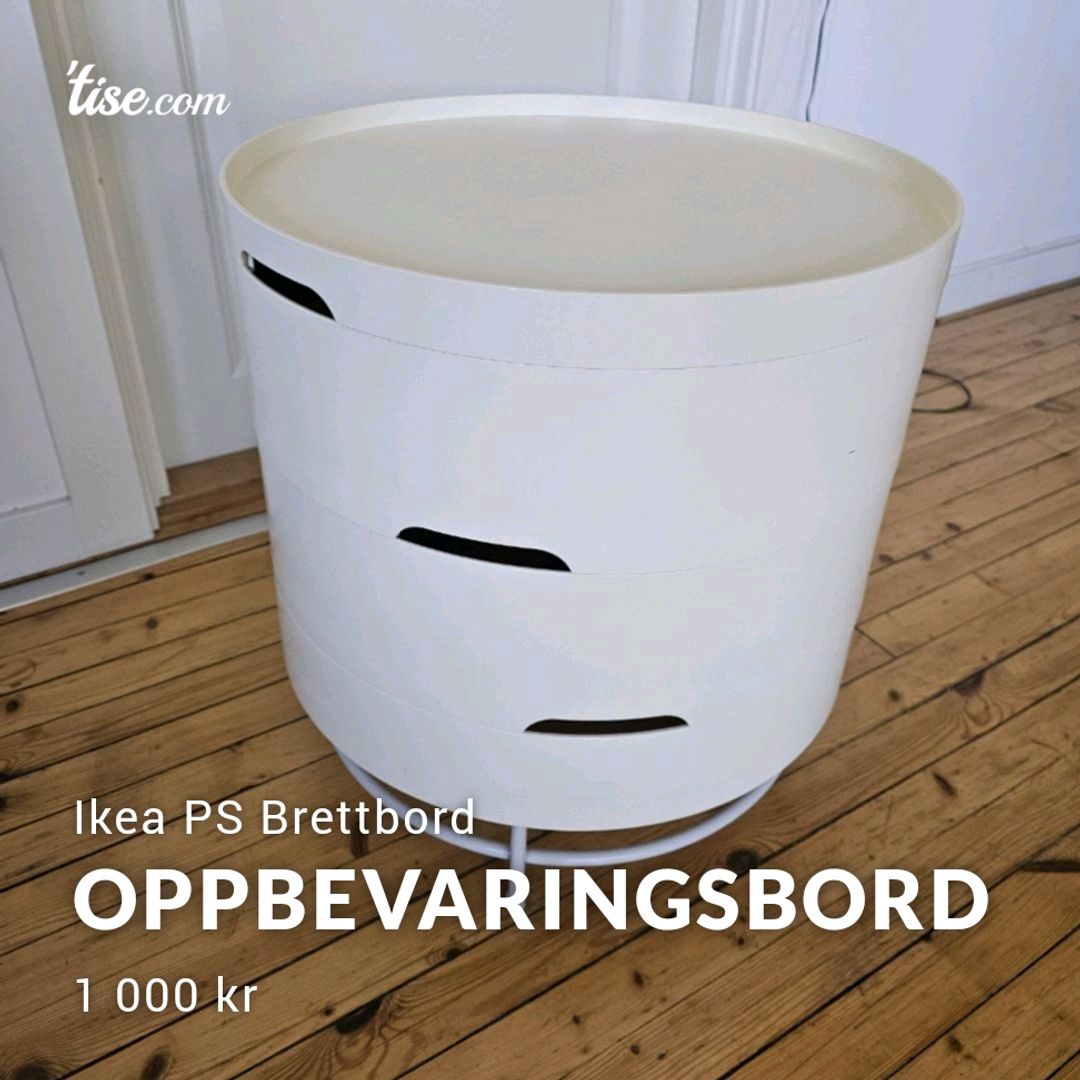 Oppbevaringsbord