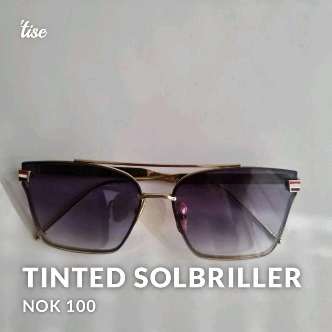 Tinted Solbriller