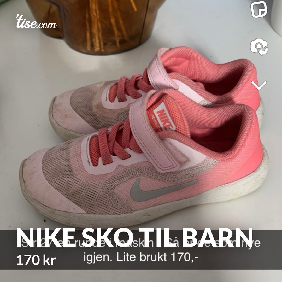 Nike sko til barn