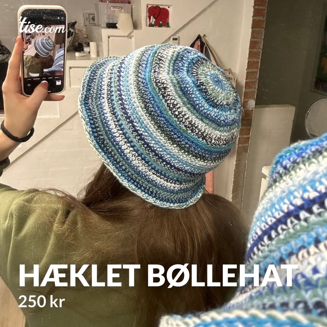 Hæklet bøllehat