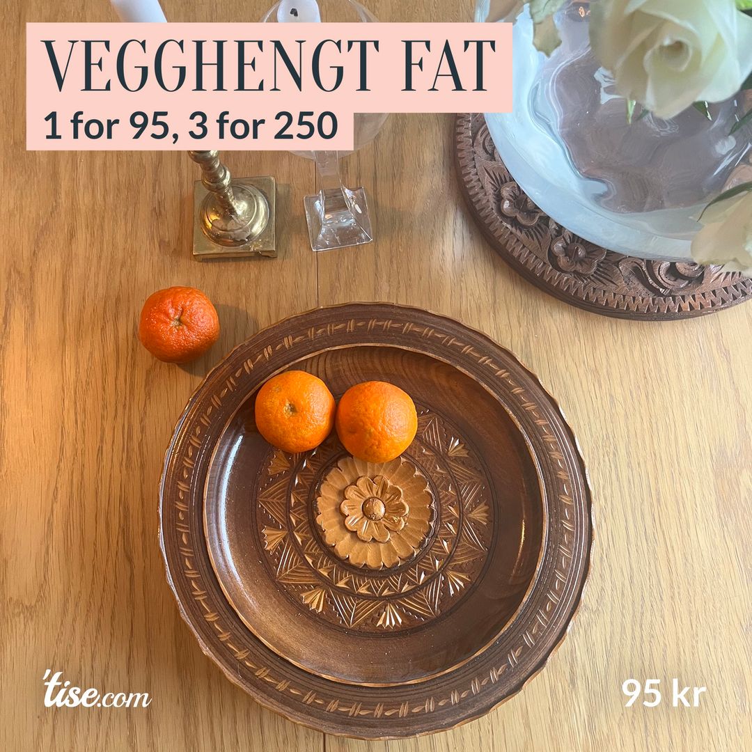 Vegghengt fat