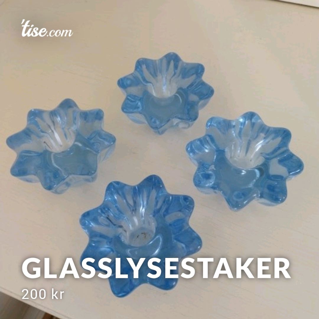 Glasslysestaker