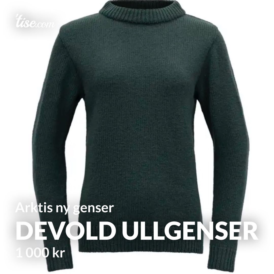 Devold ullgenser