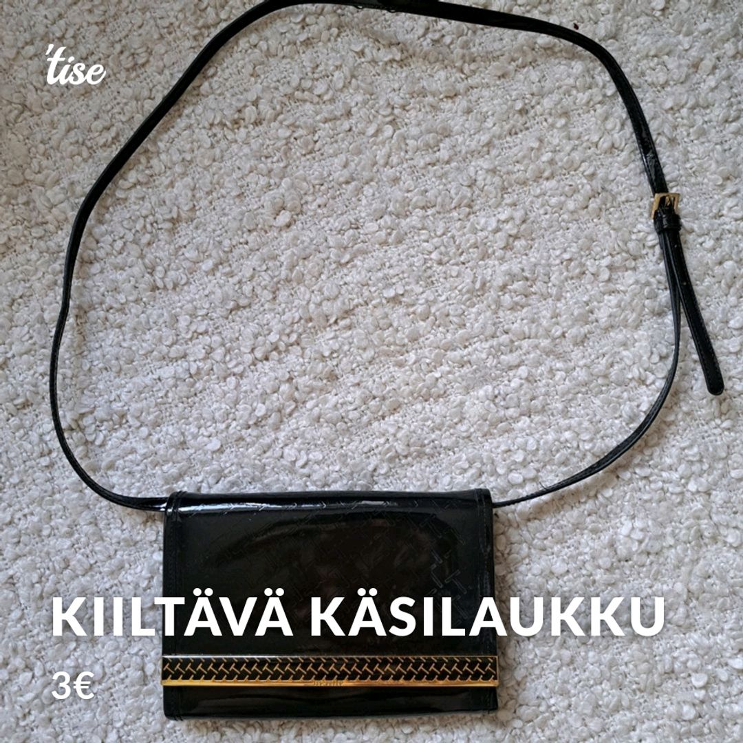 Kiiltävä Käsilaukku