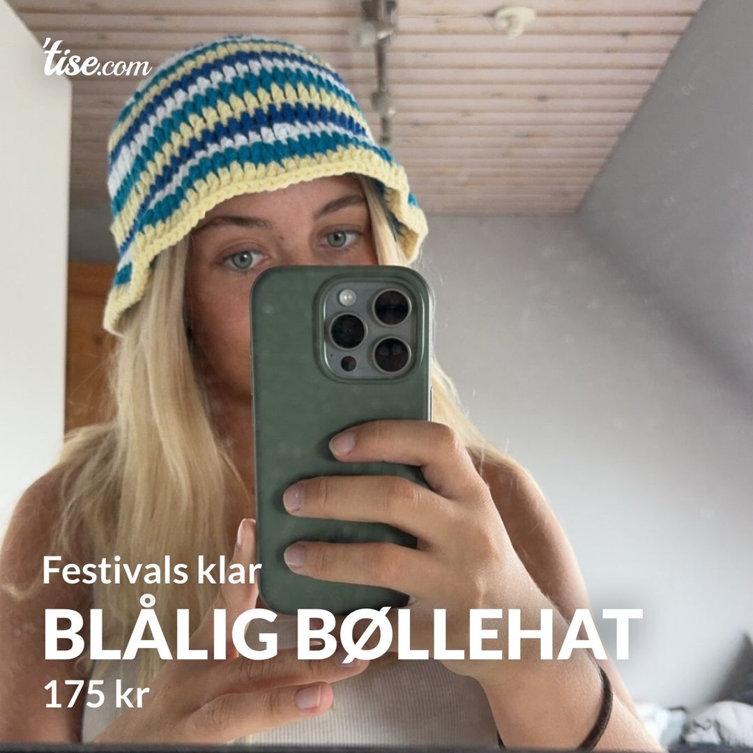 Blålig bøllehat