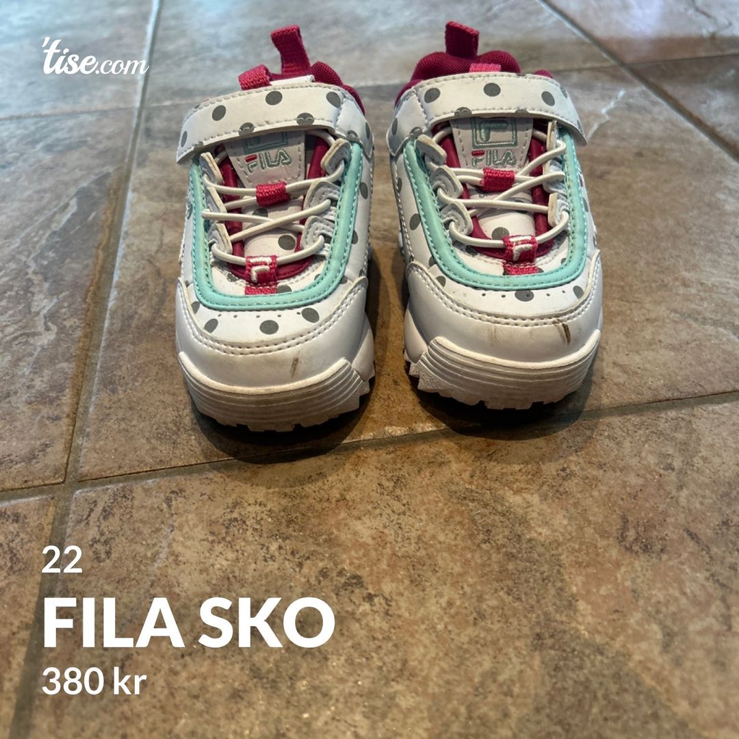 Fila sko