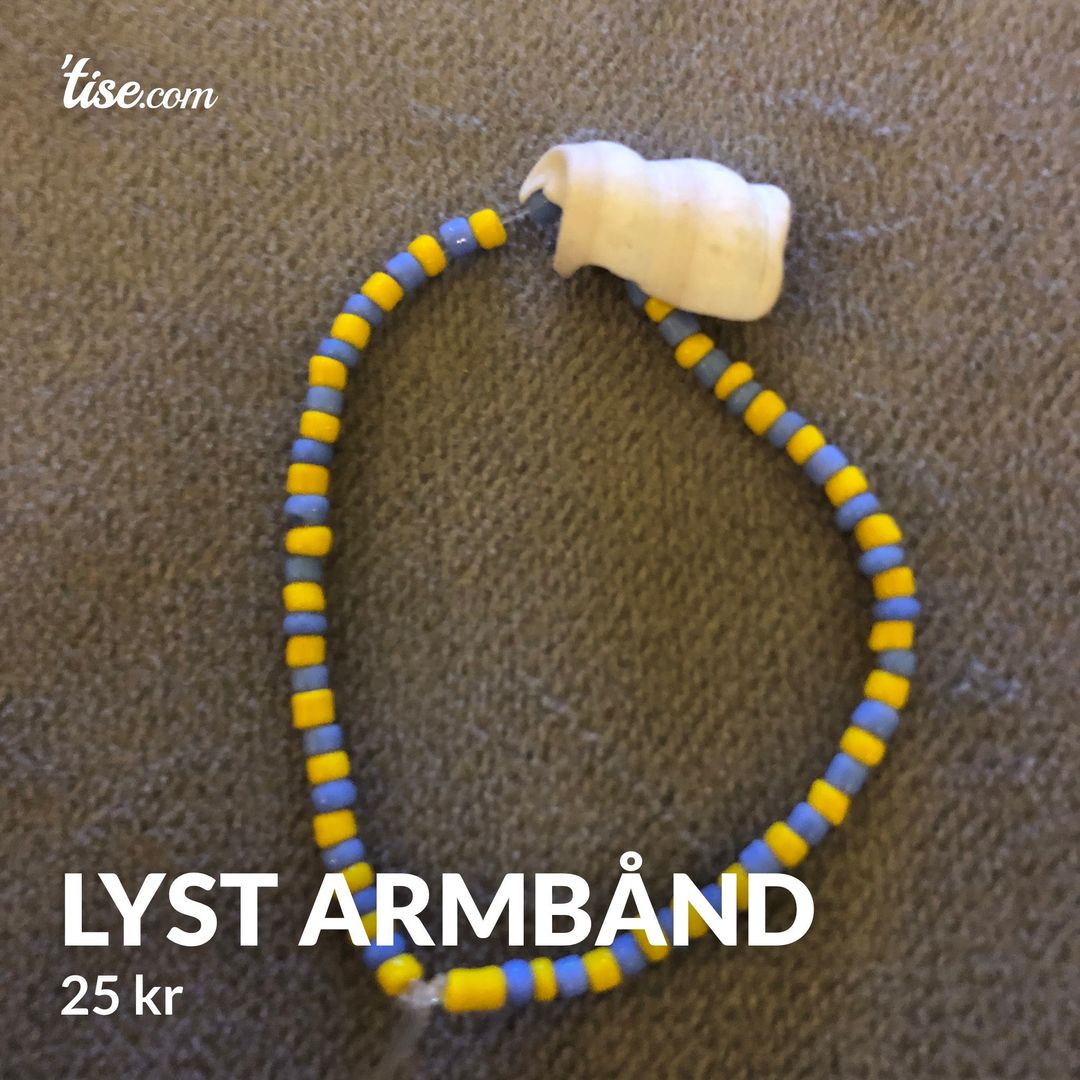 Lyst armbånd