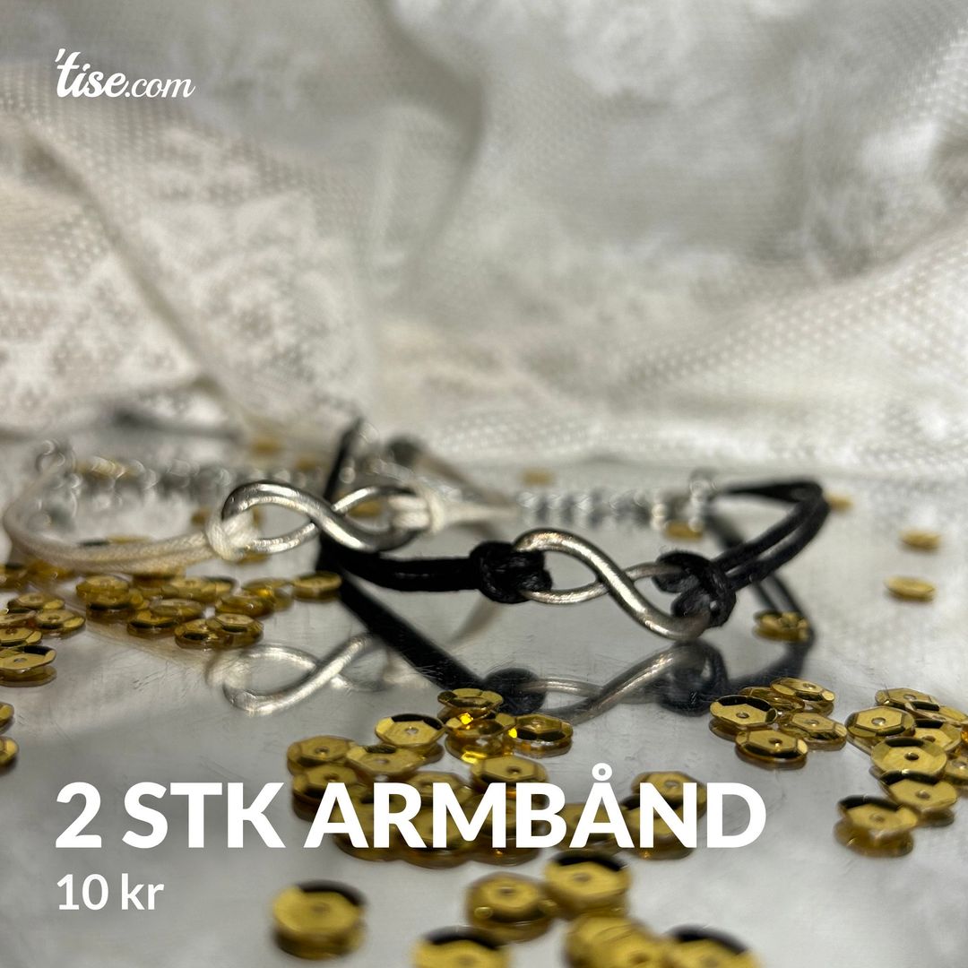 2 stk Armbånd