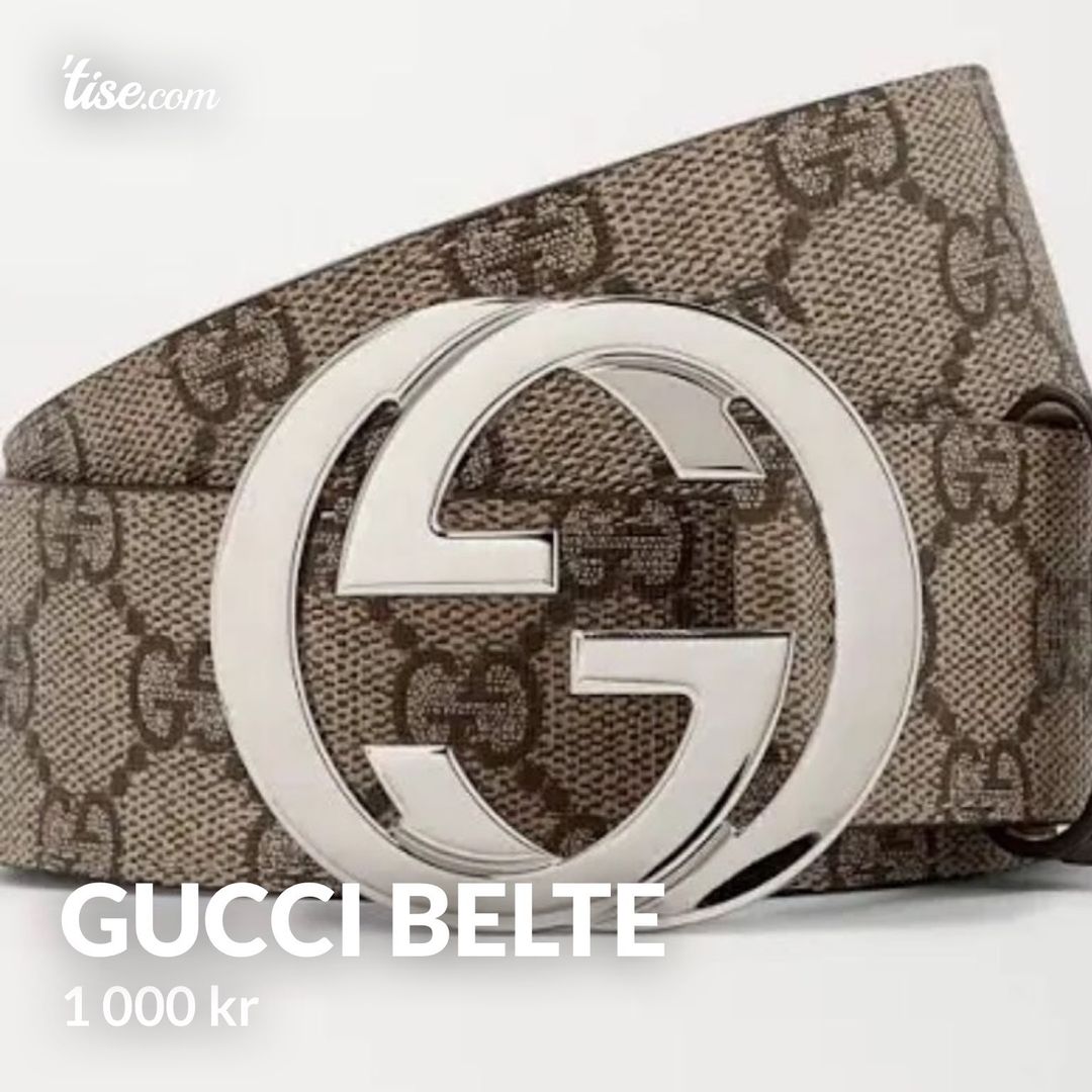 Gucci belte