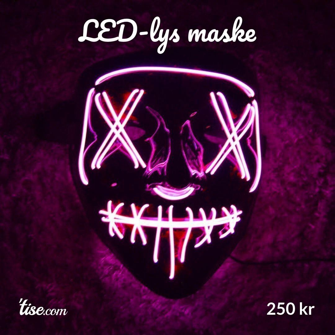 LED-lys maske