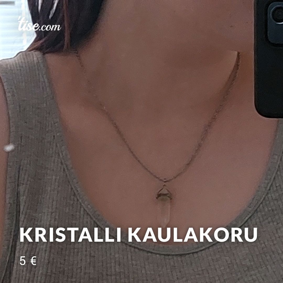 kristalli kaulakoru