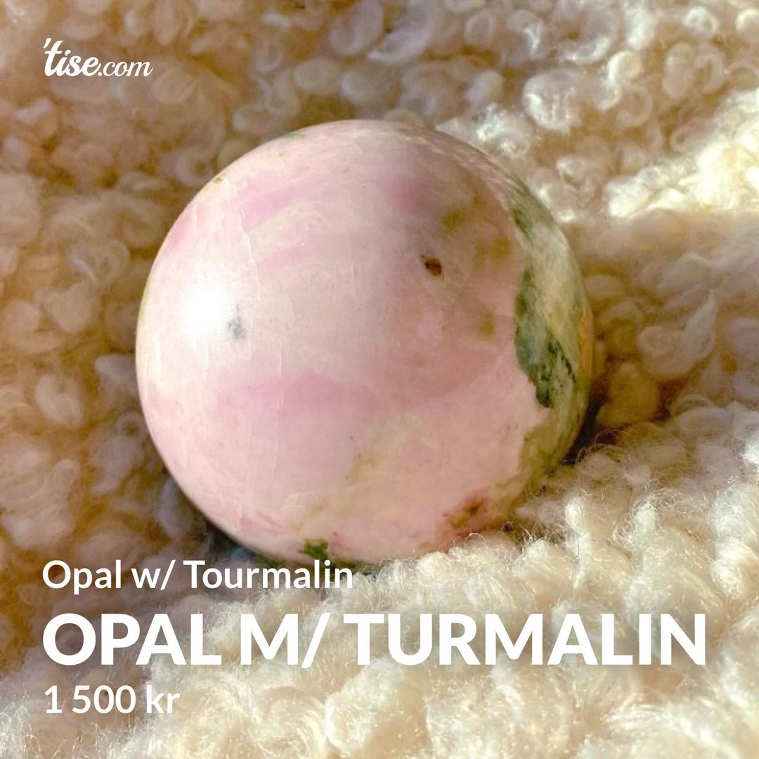 Opal m/ Turmalin