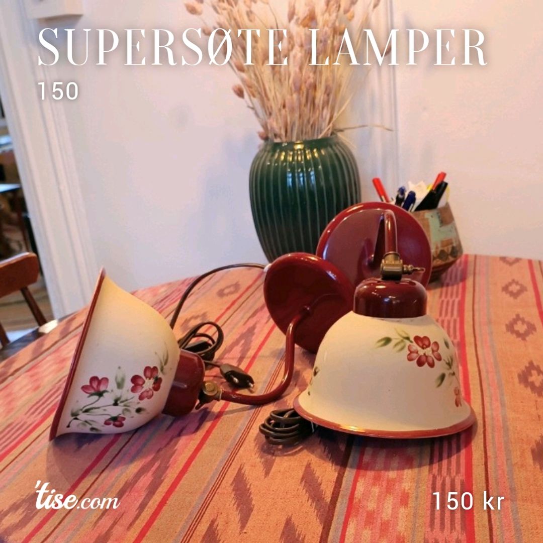 Supersøte Lamper