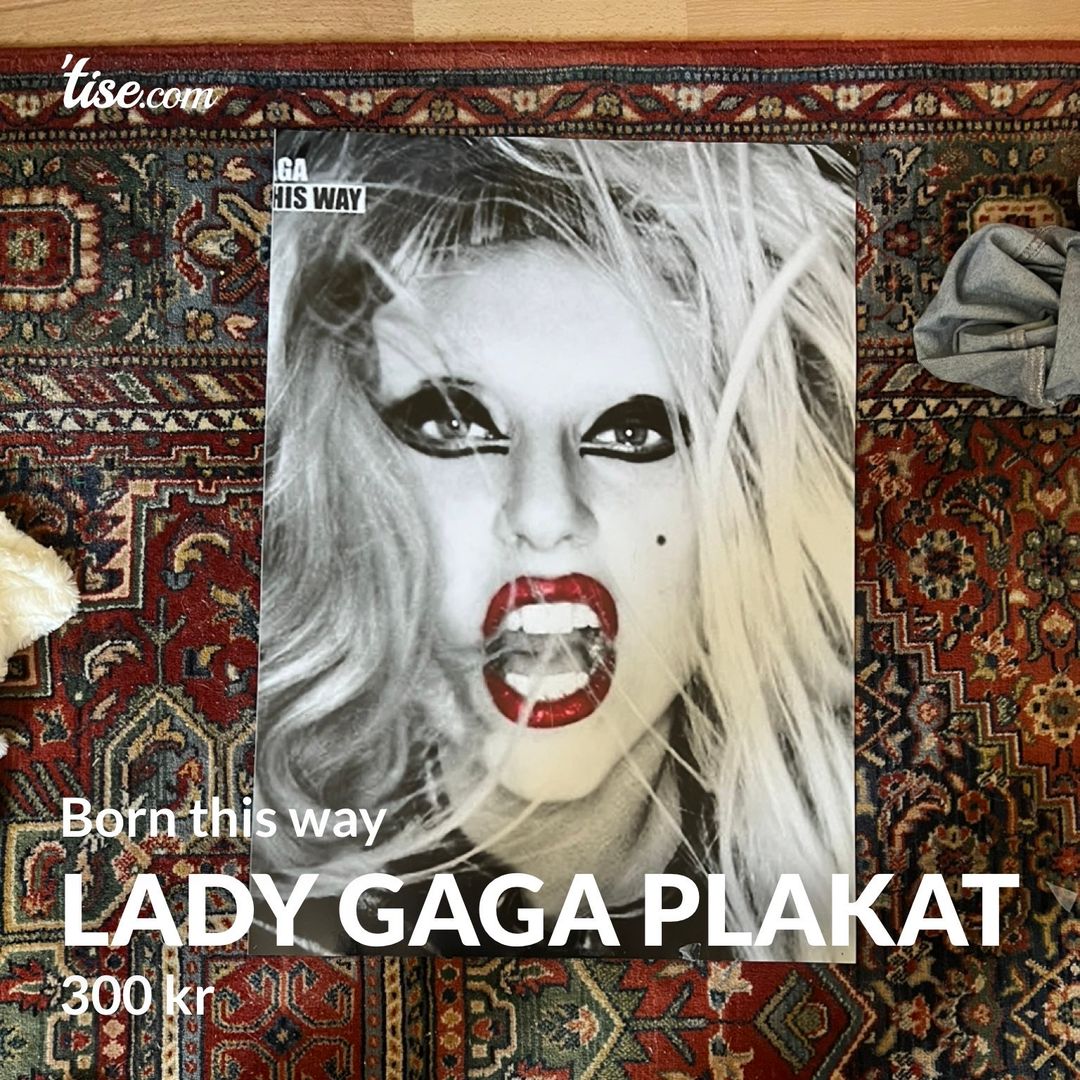 Lady gaga plakat