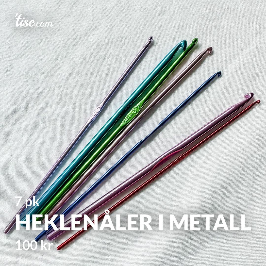 Heklenåler i metall