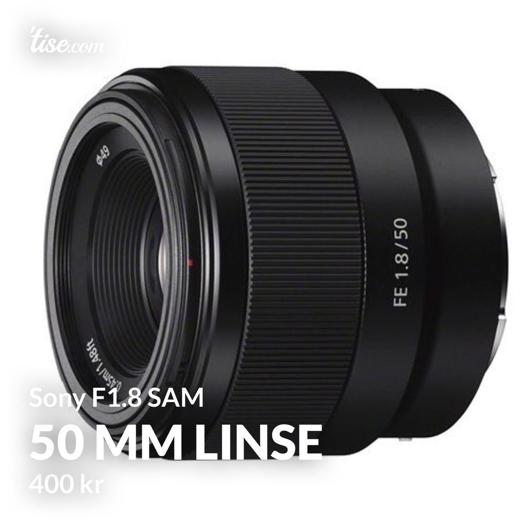 50 mm linse