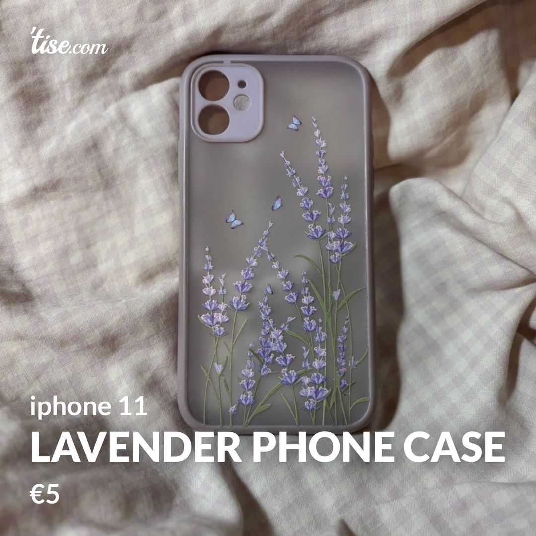 lavender phone case