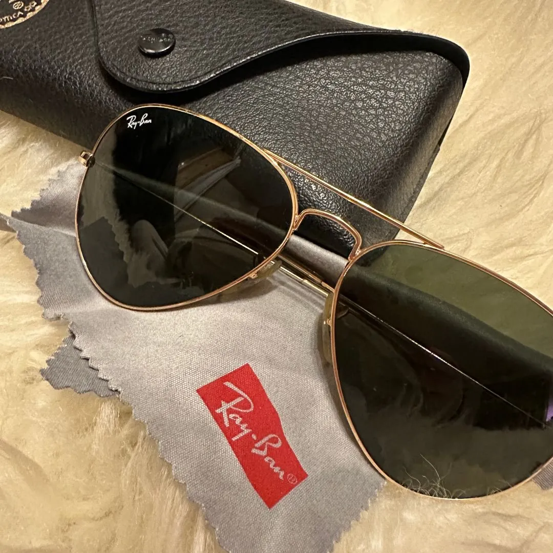 Aviator Large svart