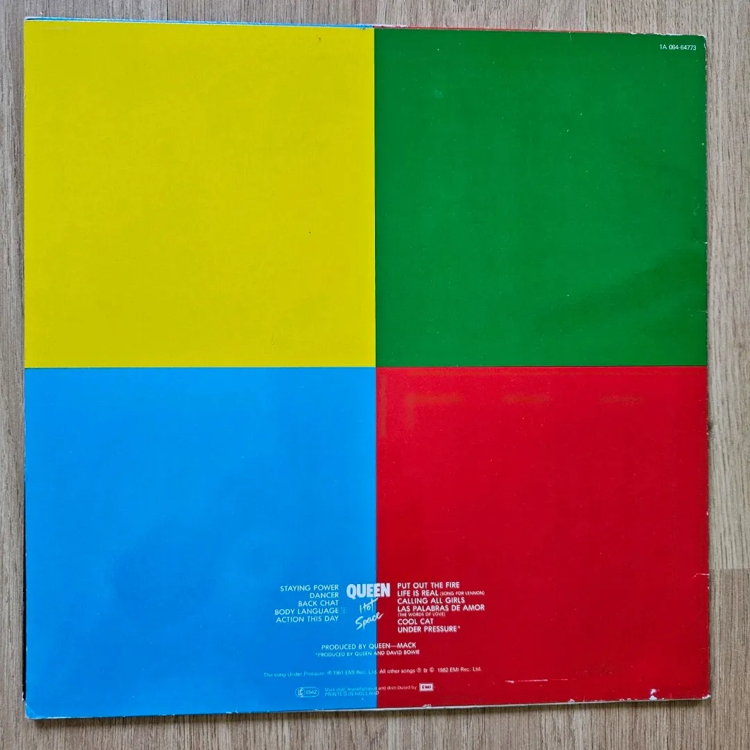 Queen Hot Space LP