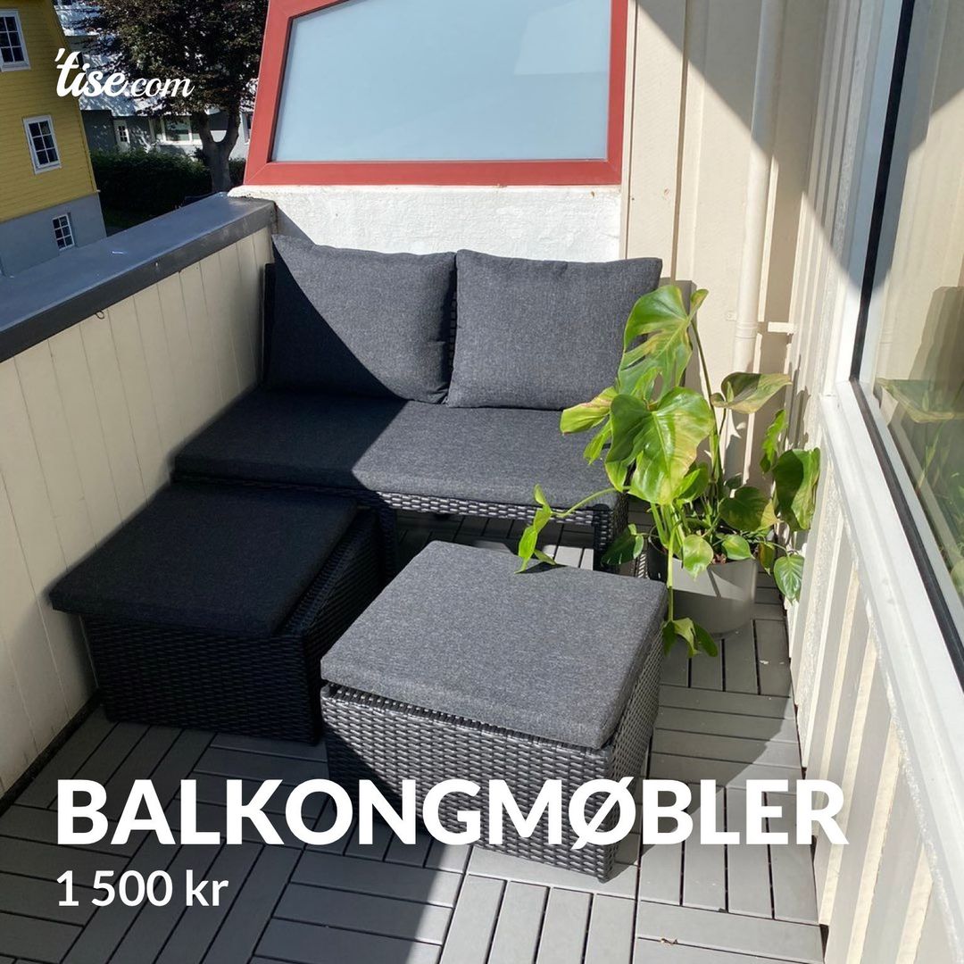 Balkongmøbler