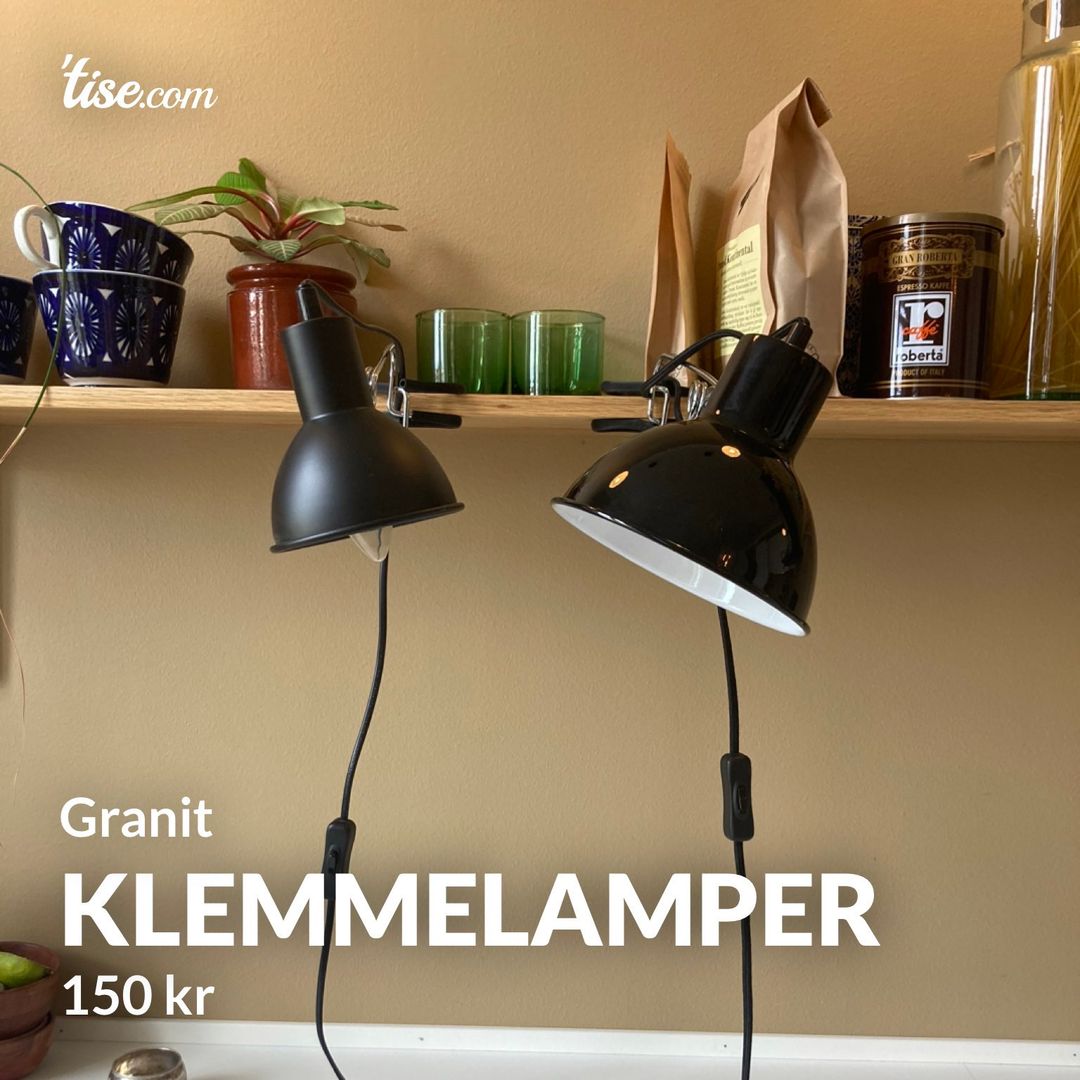 Klemmelamper