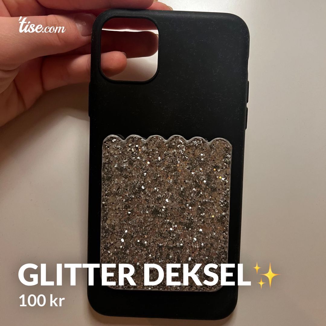 Glitter deksel✨