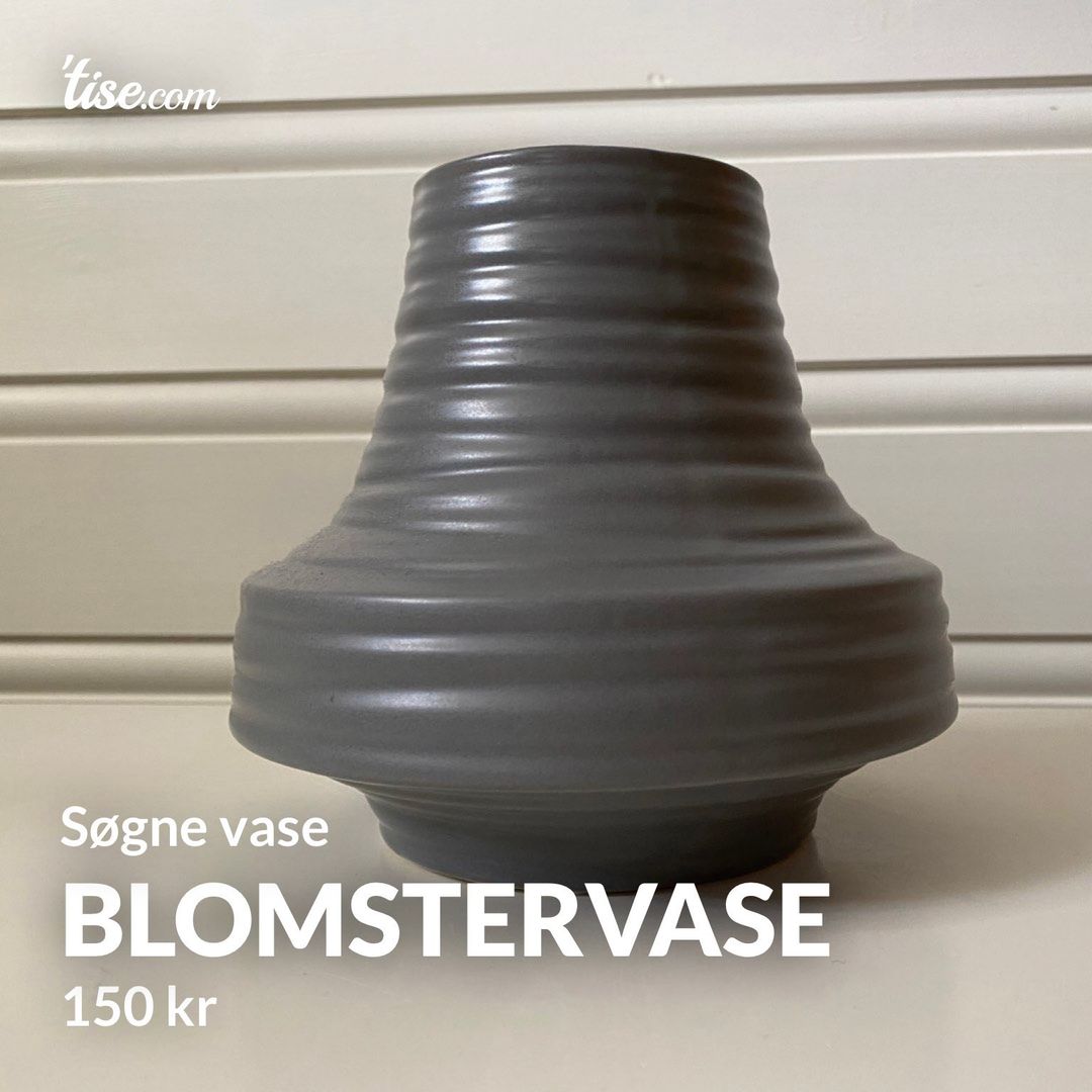 Blomstervase