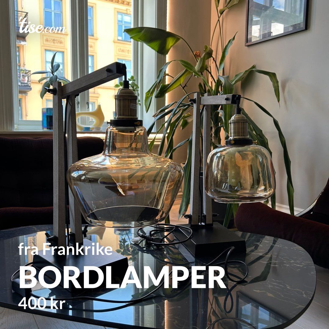 Bordlamper