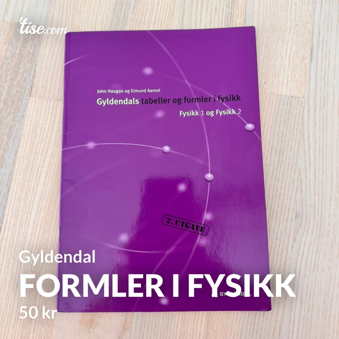 Formler i fysikk