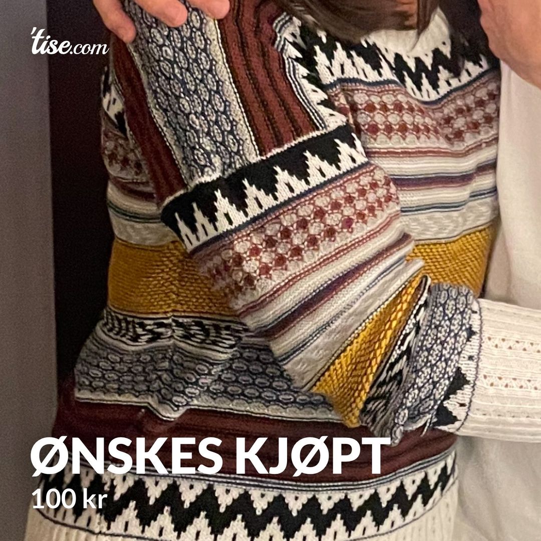 Ønskes kjøpt