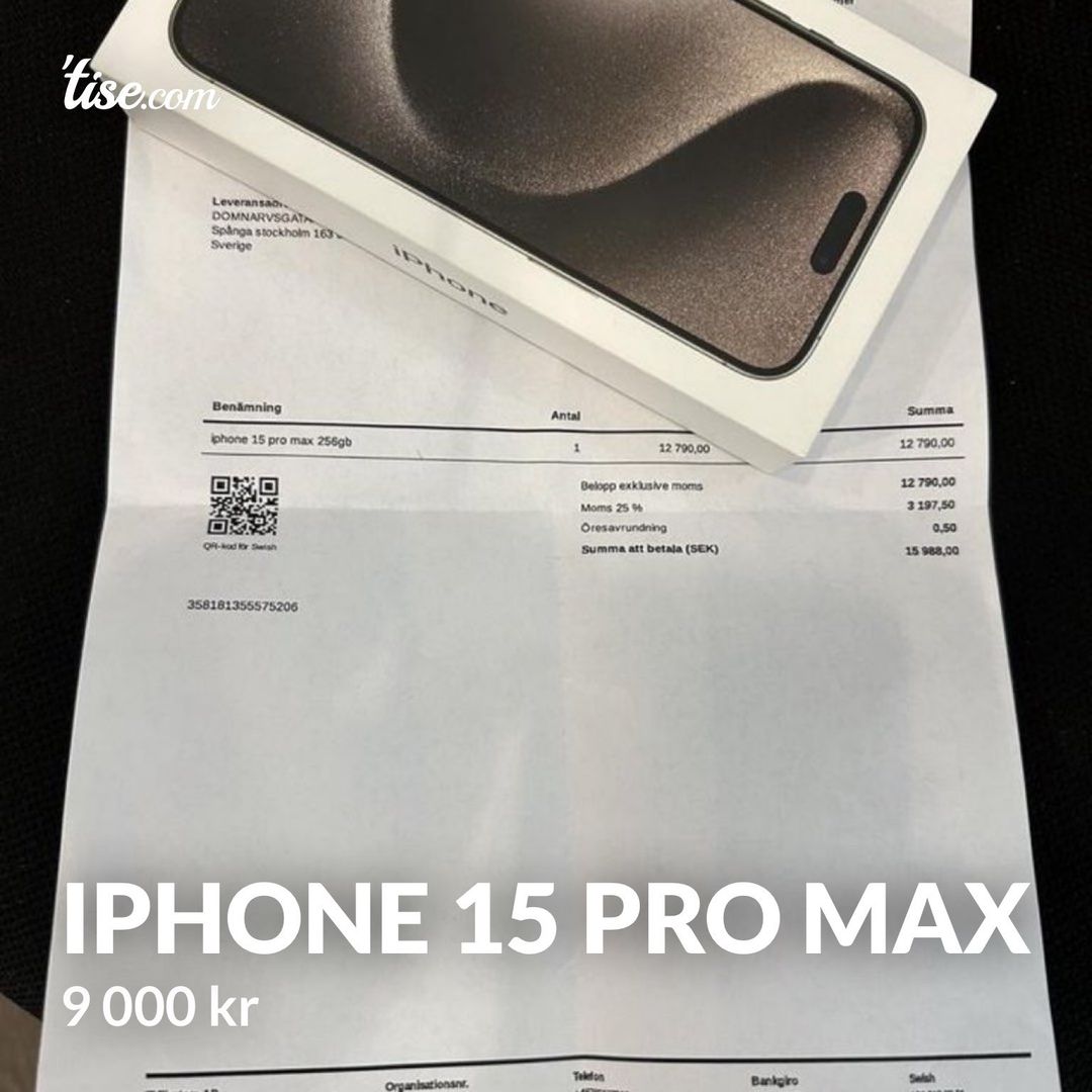 Iphone 15 pro max