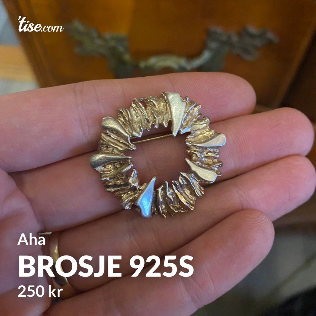 Brosje 925s