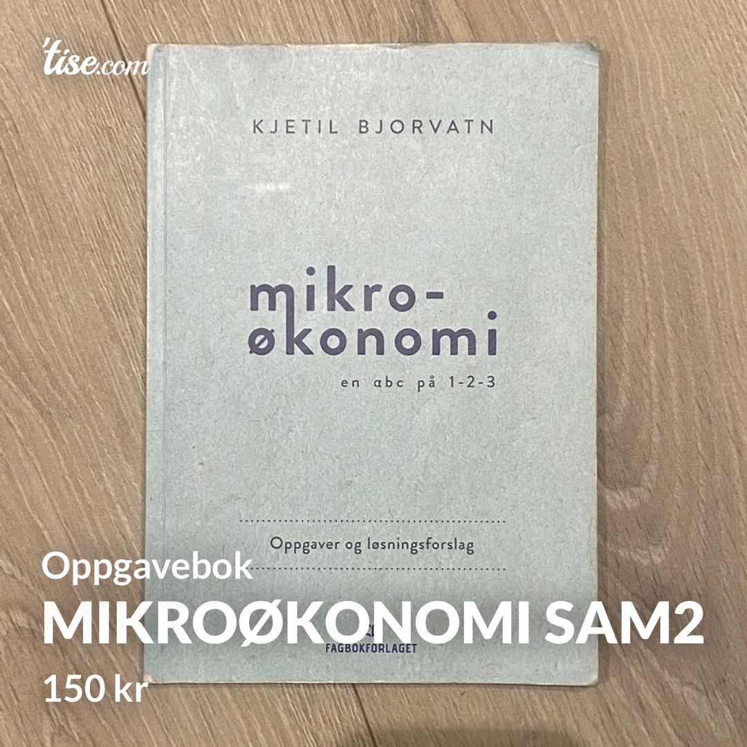 Mikroøkonomi SAM2