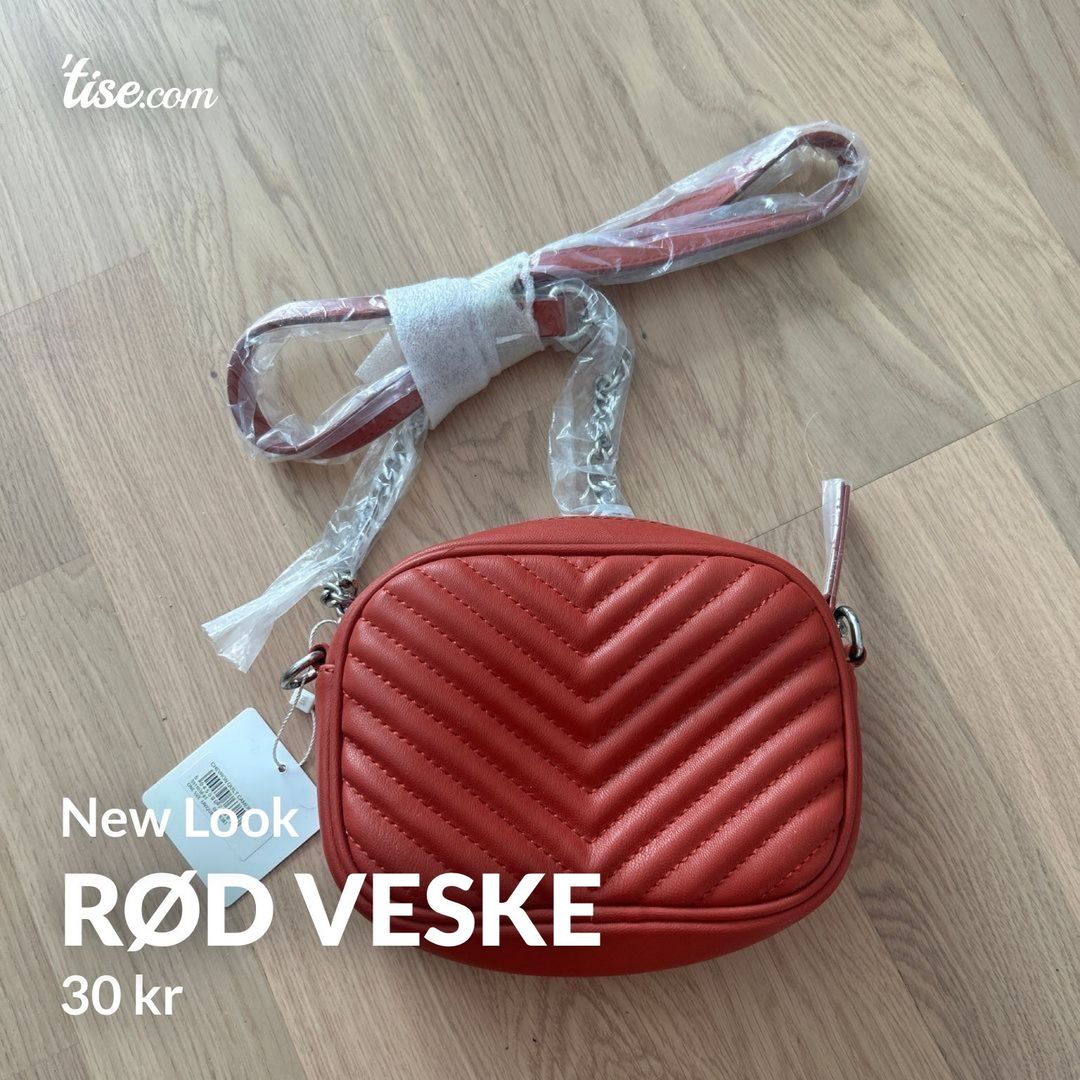 Rød veske