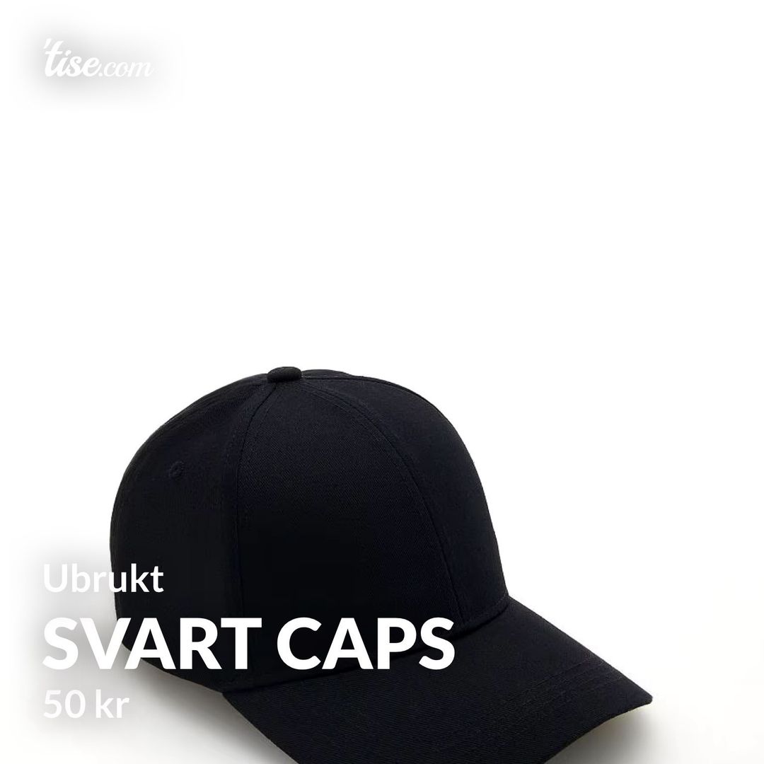 Svart caps