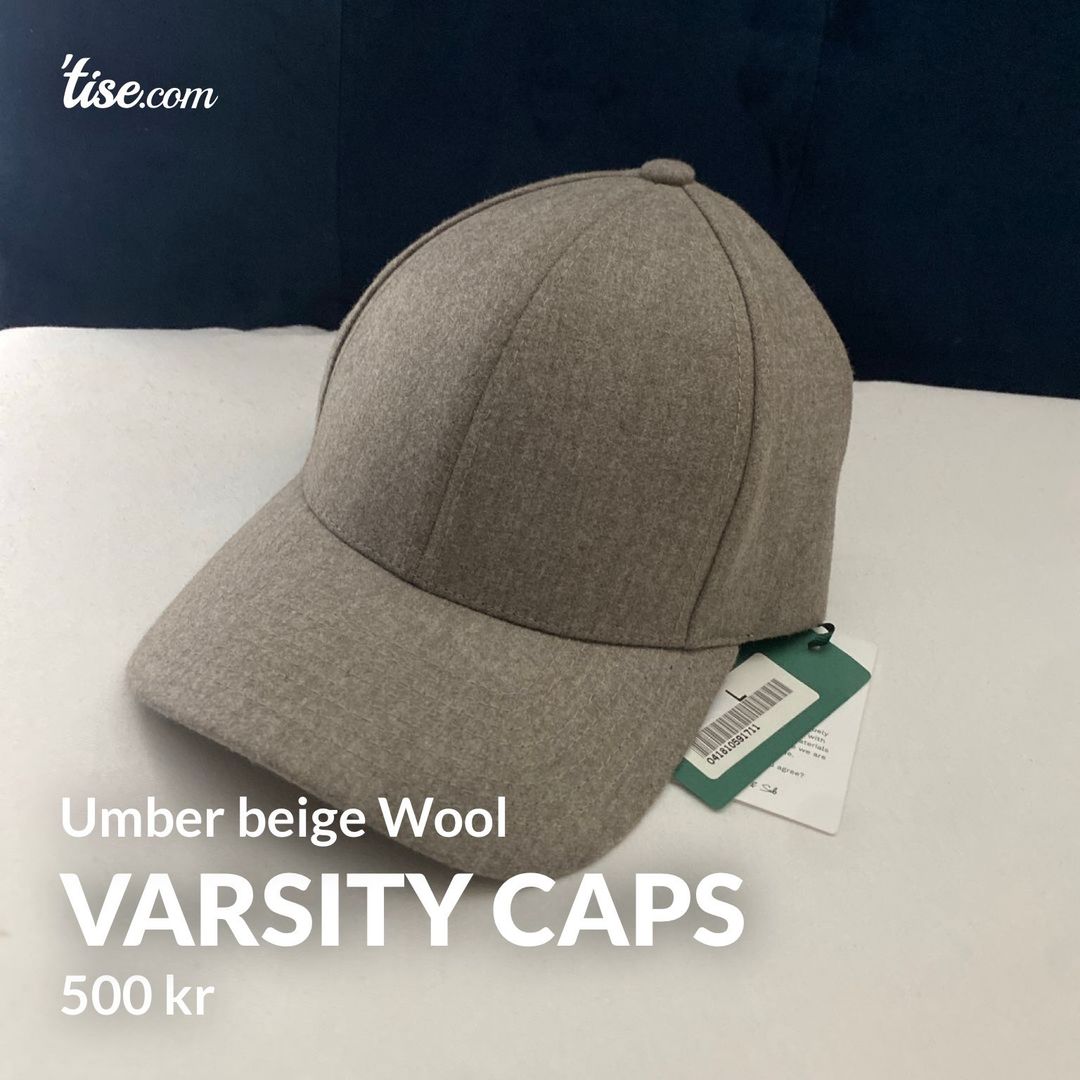 Varsity caps