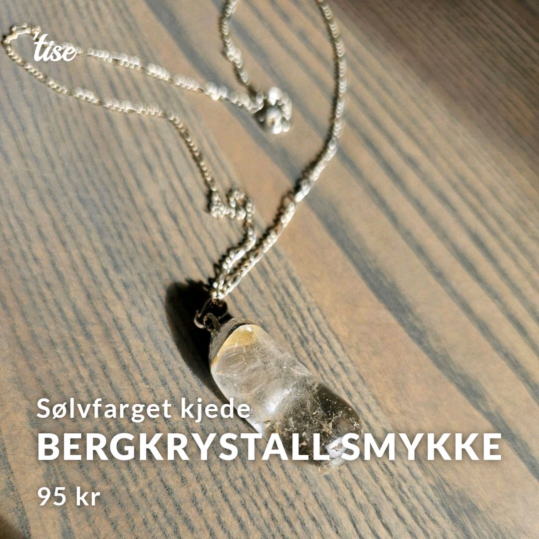 Bergkrystall Smykke