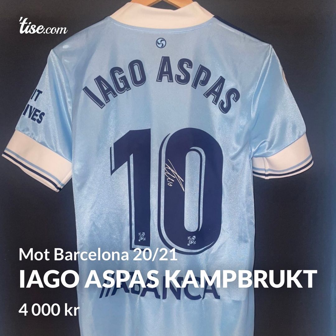 Iago Aspas kampbrukt