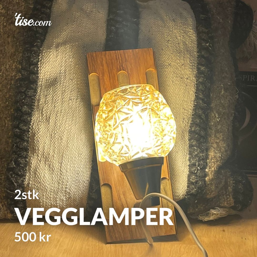 Vegglamper