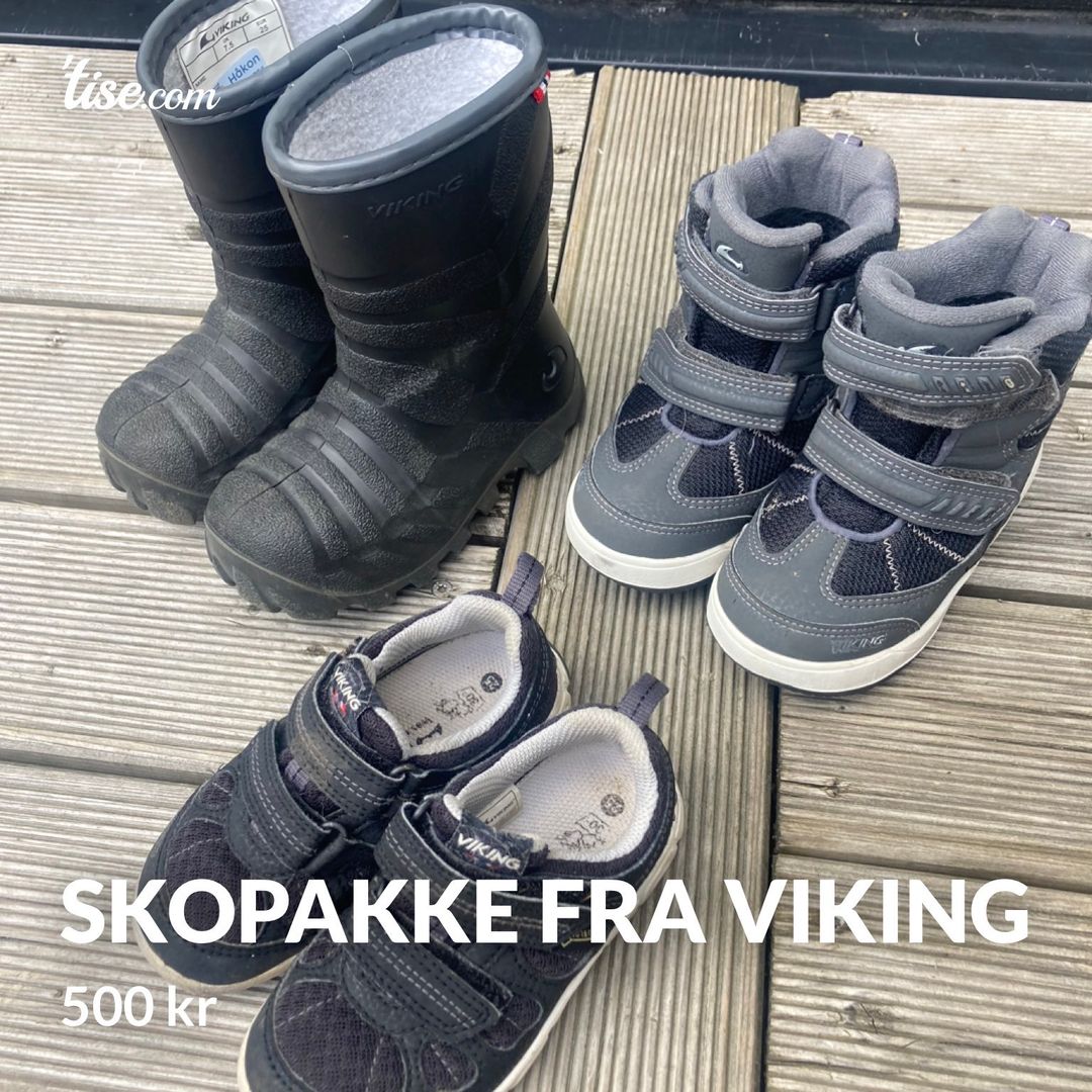 Skopakke fra Viking