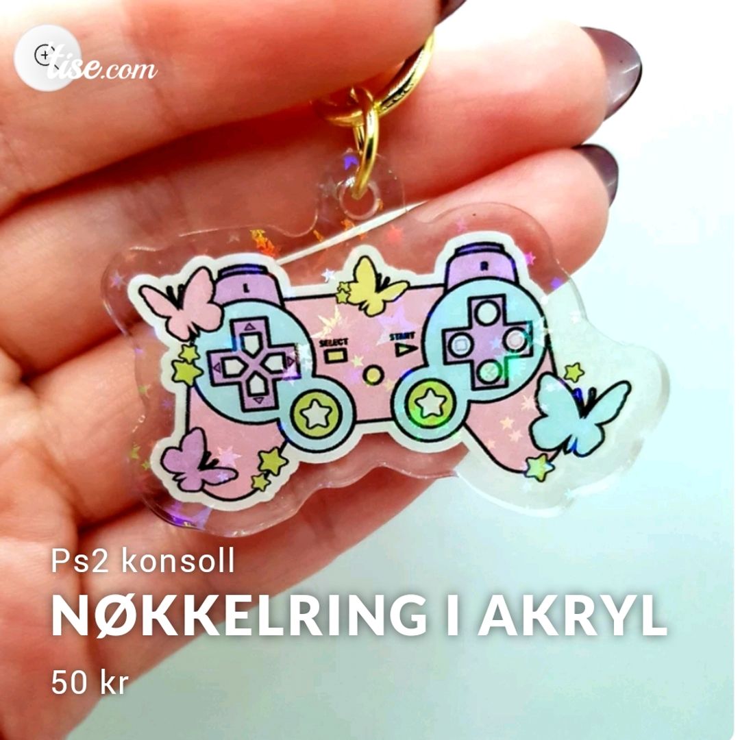 Nøkkelring I Akryl