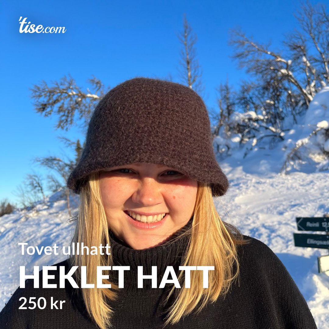 Heklet hatt